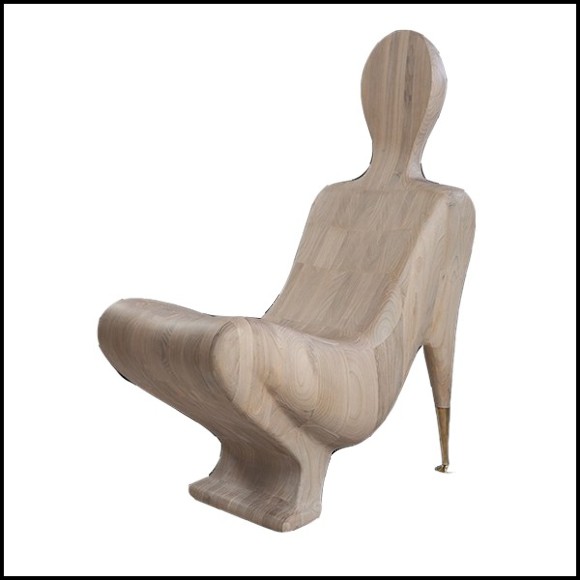 Chaise 119 - Human - Mobilier de luxe - Pacific Compagnie.