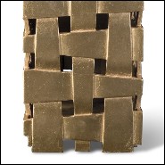 Lampe 119 - Willow - Bois sculpté doré - Pacific Compagnie.