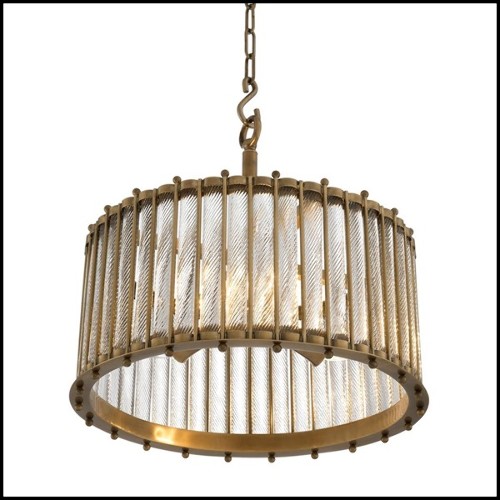 Lustre 24 - Mezzo Large - Grande suspension - Pacific Compagnie.