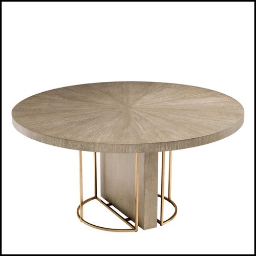 Table de Repas 24 - Remington | Table à manger 24- Remington - Dining table with wooden legs - Pacific Compagnie.