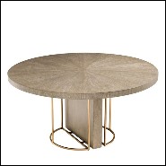 Table de Repas 24 - Remington | Table à manger 24- Remington - Dining table with wooden legs - Pacific Compagnie.