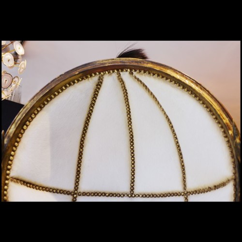 Fauteuil PC - Dome Zebra - Pièce d'exception - Pacific Compagnie.