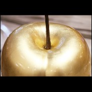 Sculpture PC - Cherry Gold L, dorée - Pacific Compagnie.