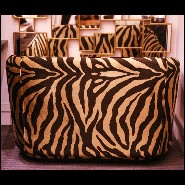 Canapé 39 - Zebra Gold, salon - Pacific Compagnie.