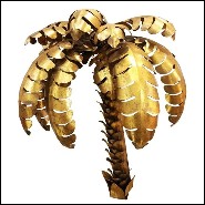 Applique PC - Gilded Palmer, luxe - Pacific Compagnie.