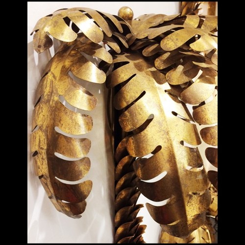 Applique PC - Gilded Palmer, murale - Pacific Compagnie.