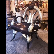 Fauteuil PC - Long Horns - Design unique - Pacific Compagnie.