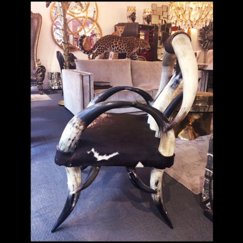 Armchair Long Horns