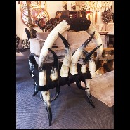 Fauteuil PC - Long Horns - Fauteuil salon - Pacific Compagnie.