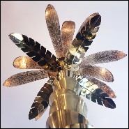 Lampadire PC - Gilded Murano Glass - Lampadaire design - Pacific Compagnie.