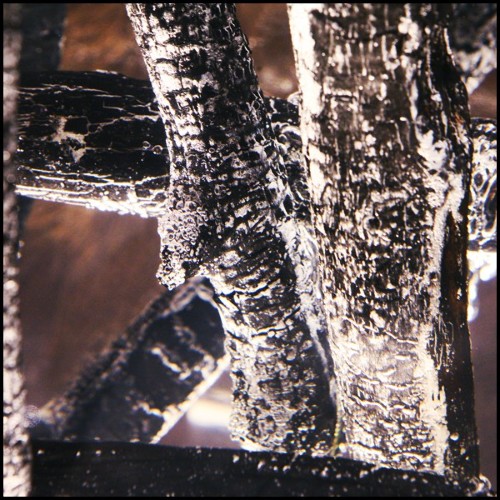 Side Table Burnt Branches A