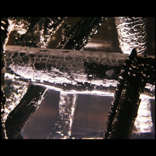 Side Table Burnt Branches A