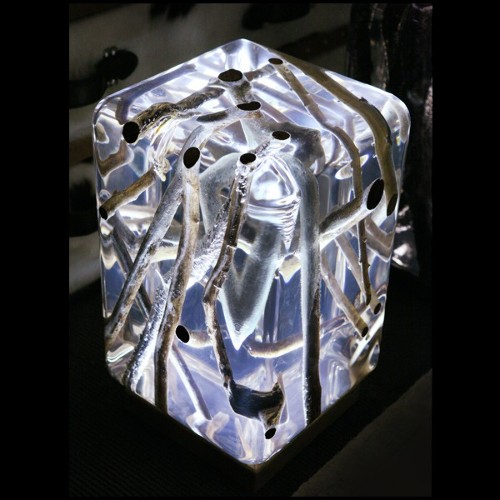 Side Table Bleu Nature - Clear Branches