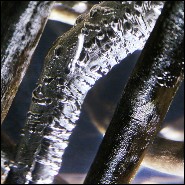 Bouts de Canapé PC - Clear | Side Table Bleu Nature- Clear Branches - Sleek side table with blue nature-inspired design - Pacifi