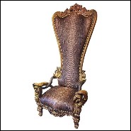 Trône PC - Python - Bois massif - Pacific Compagnie.