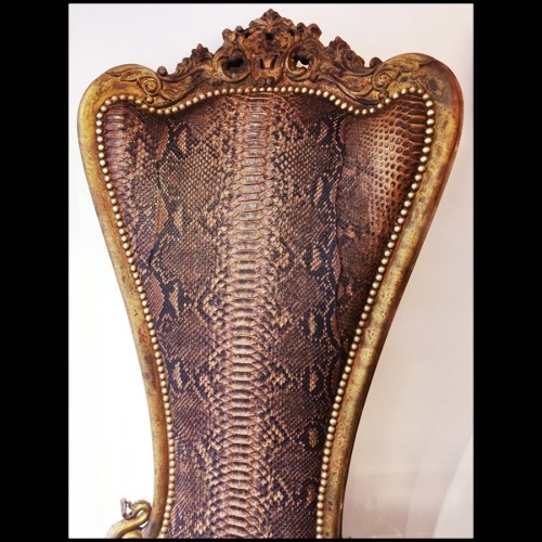 Trône PC - Python - Déco exotique - Pacific Compagnie.