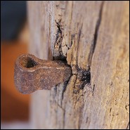 Sculpture d'une colonne d'amarrage du Palais du Doge Pietro Grimani avec base en résine cristal éclairé PC-Mooring Venezia