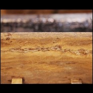 Sculpture of a junk in natural bamboo's inches 38-Bamboo's Inches