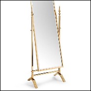Mirror reclining in gold finish 162-Self Portrait
