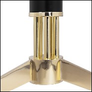 Side table with black marble top 157-Smartly