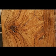 Set of two columns in handcrafted Molave wood polished and waxed PC-Molave Wood