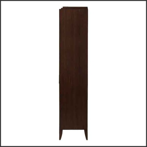 Cabinet avec structure en bois d'acajou massif 119-Distinct Medium