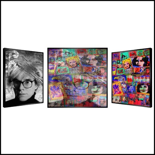 Décoration murale Art cinétique par Patrick Rubinstein 2018 PC-Wholar