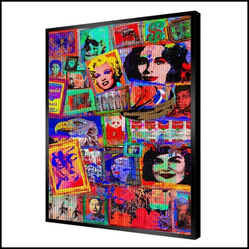 Décoration murale Art cinétique par Patrick Rubinstein 2018 PC-Wholar