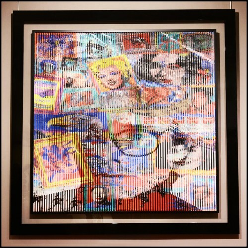 Décoration murale Art cinétique par Patrick Rubinstein 2018 PC-Wholar