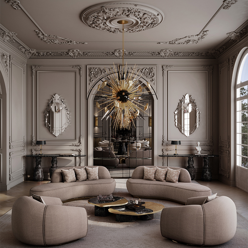 Lustre 145 - Outburst - Ambiance intérieure - Pacific Compagnie.