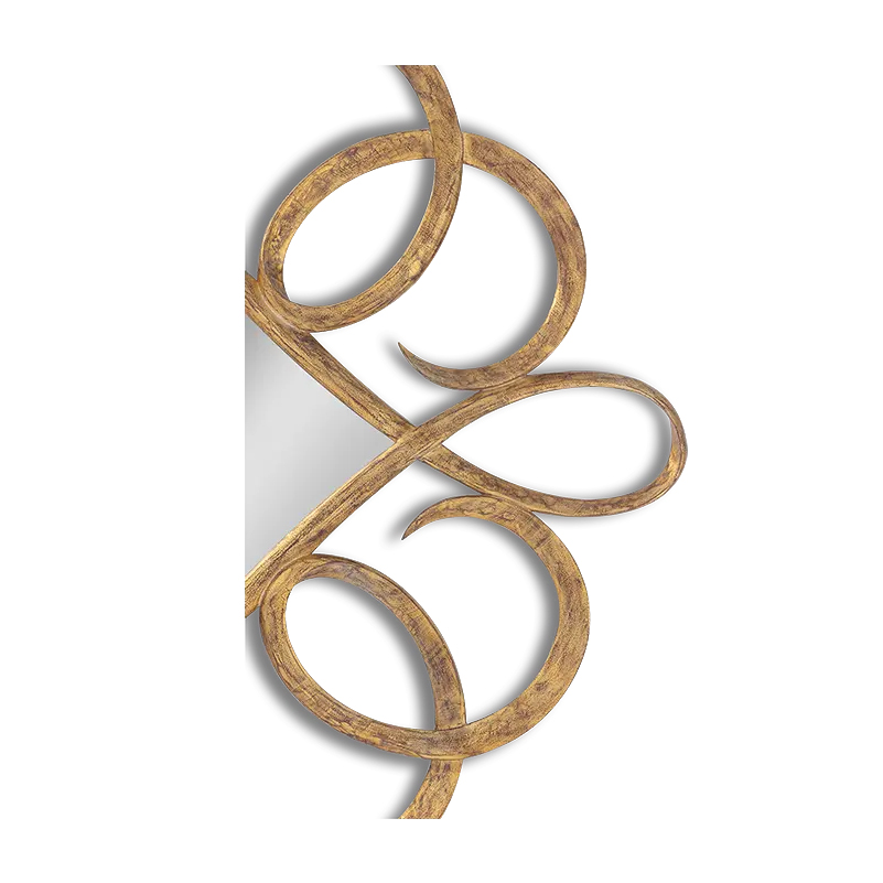 Miroir 119 - Aster | Miroir Aster acajou - Pacific Compagnie.