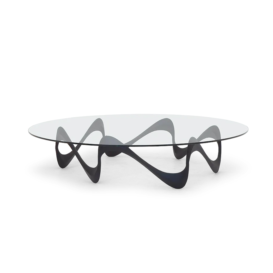 119 - Parisian Graffiti | Table basse Parisian Graffiti aluminium - Pacific Compagnie.