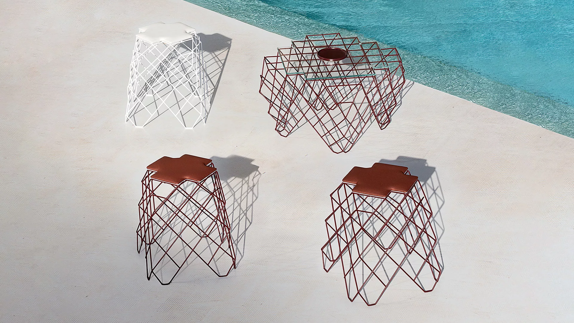 Tabouret 149 - R24 - Ligne moderne - Pacific Compagnie.