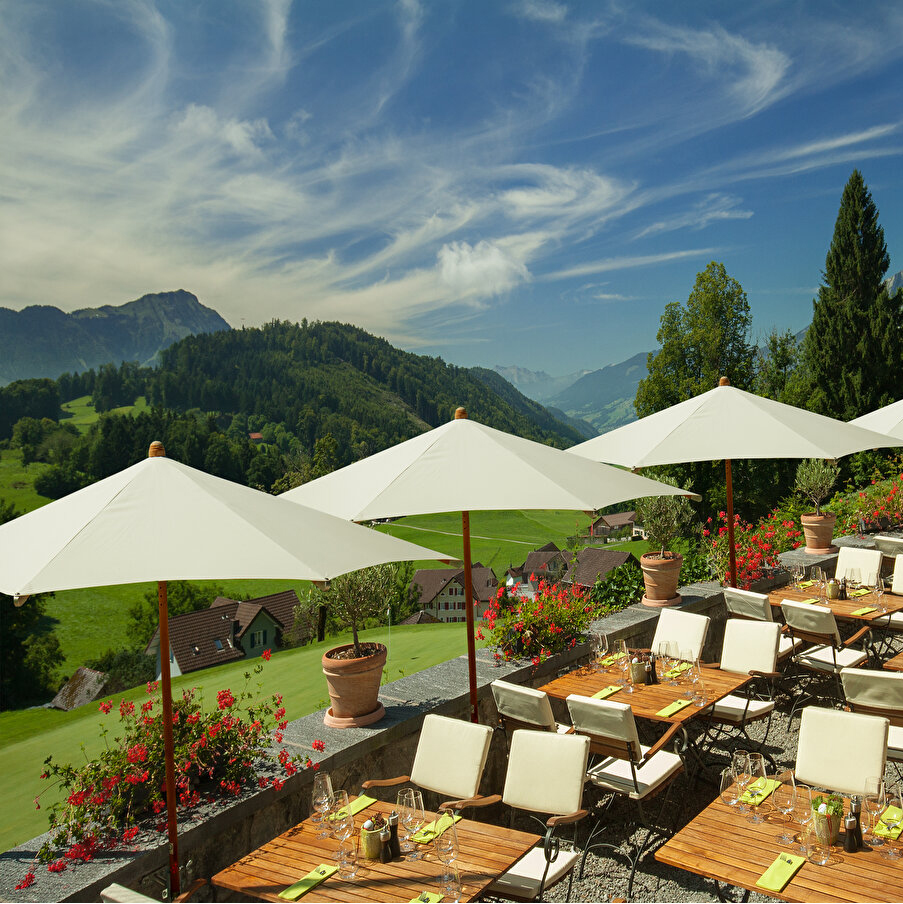 Parasol 86 - Teakwood - Glatz Teakwood - Pacific Compagnie.