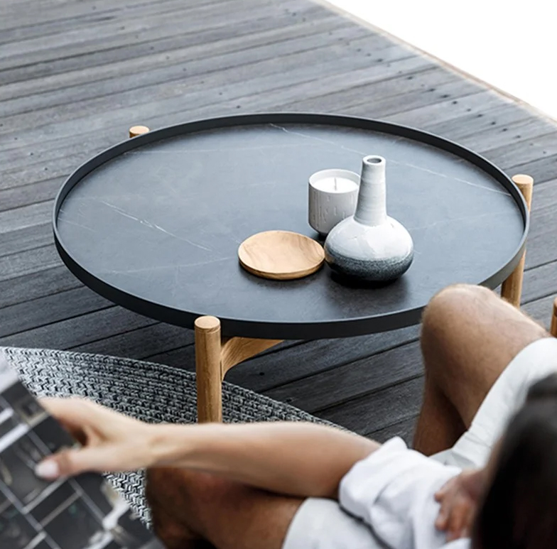 Table Basse 45 - Sepal White - Intérieur - Pacific Compagnie.