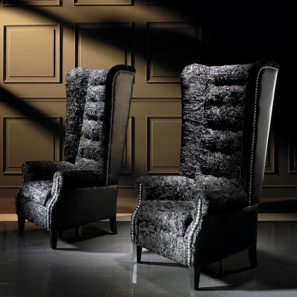 Fauteuil 39 - Greenwich - Assise Cuir - Pacific Compagnie.