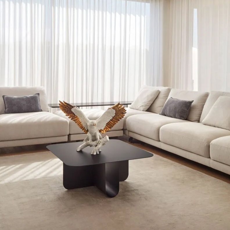 Sculpture 226 - White Eagle - objet de collection - Pacific Compagnie.