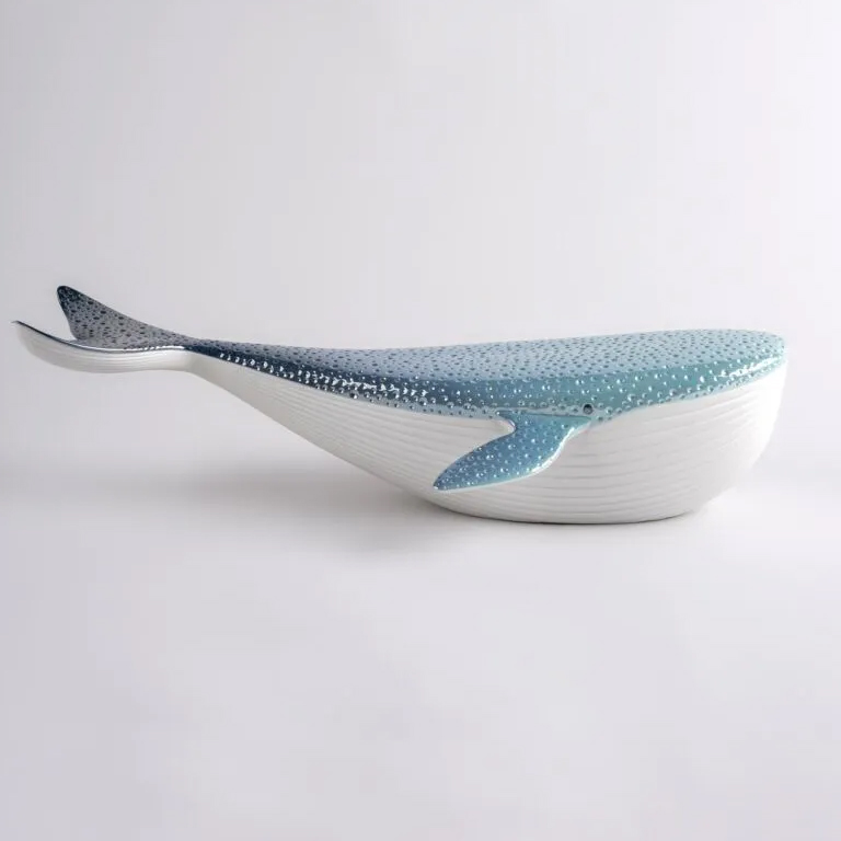 Sculpture 226 - Baleine bleue - sculpture moderne - Pacific Compagnie.