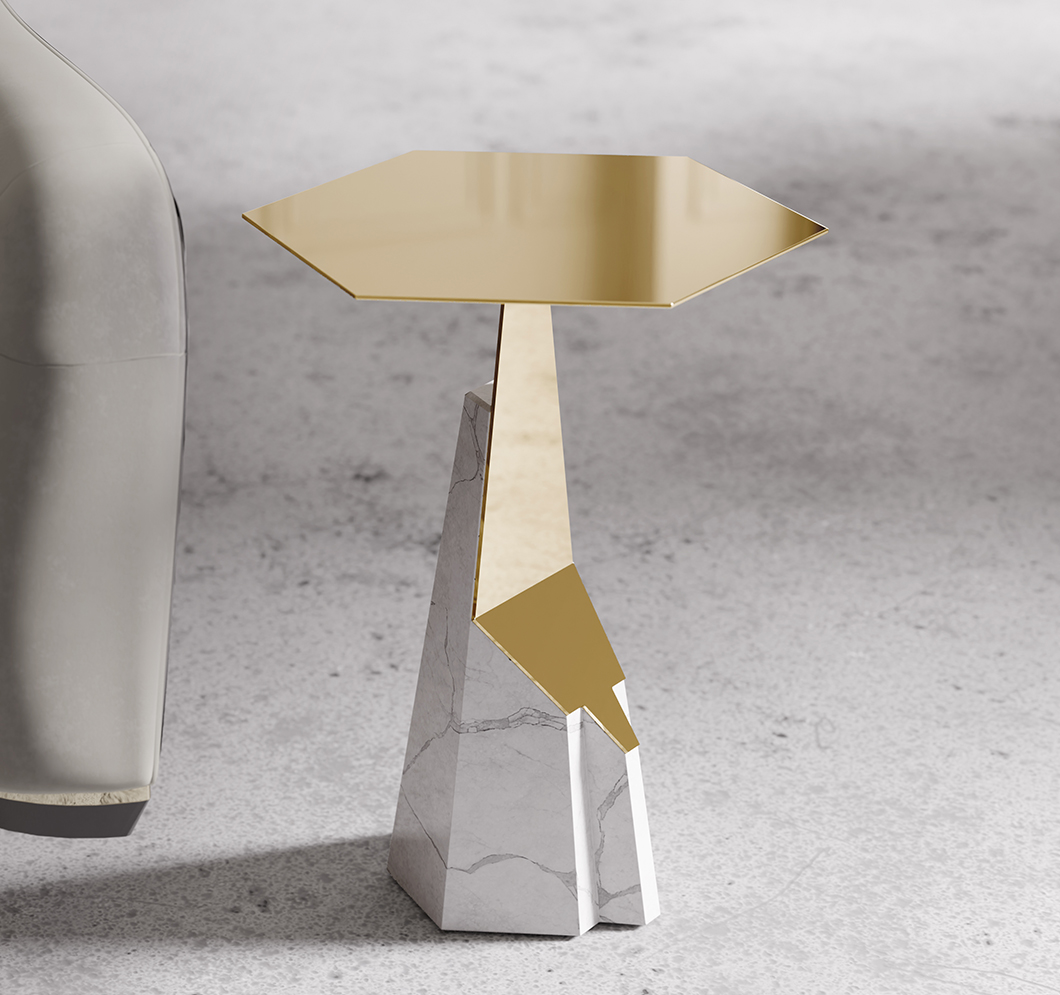 Table D'Appoint 164 - Myllo - Table élégante - Pacific Compagnie.