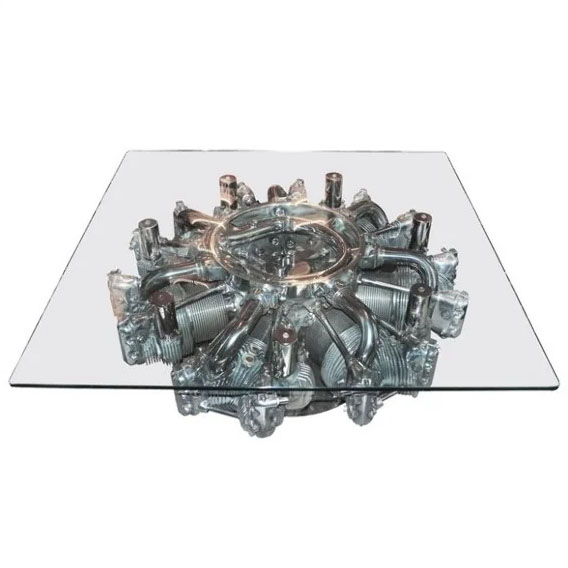 Table Basse PC - Continental R-670 - Table basse design - Pacific Compagnie.