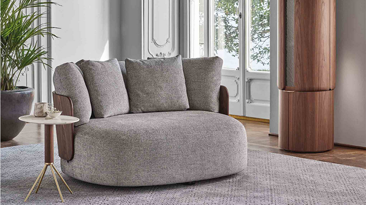 Fauteuil 163 - Calin XL | 163-Calin XL fauteuil design - Pacific Compagnie.