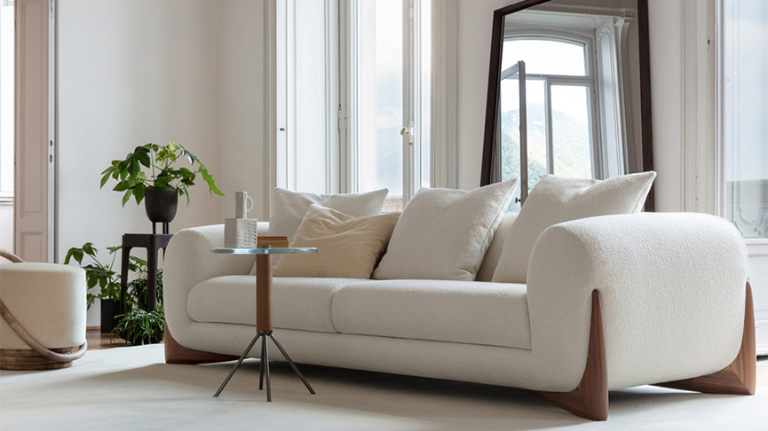 Canapé 163 - Softbay - Détail tissu - Pacific Compagnie.