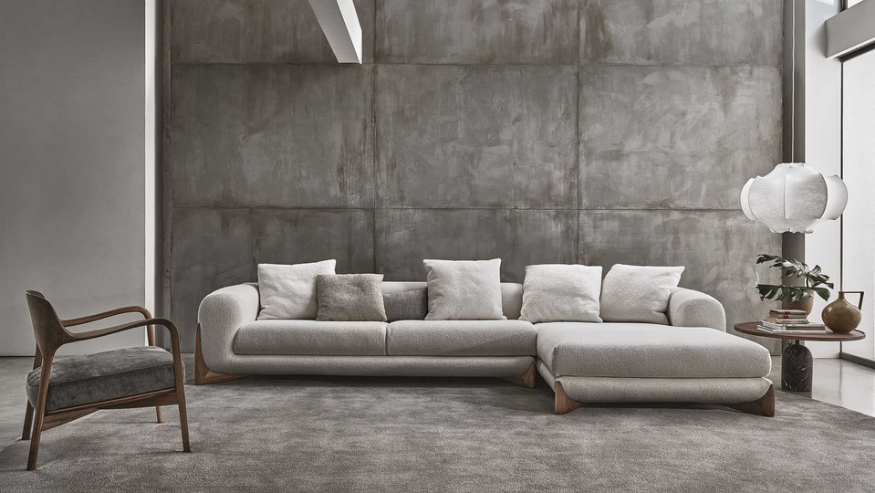 Canapé 163 - Softbay - Détail tissu - Pacific Compagnie.