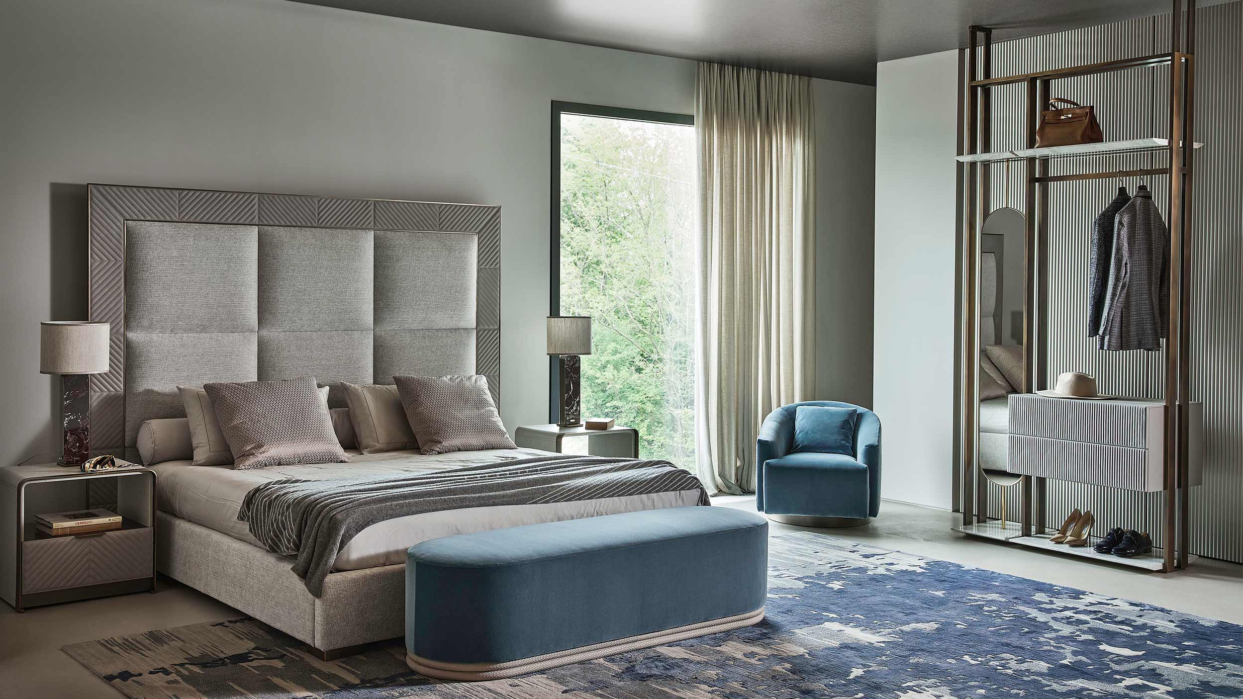 Lit 150 - Aura | Lit Aura bois - Pacific Compagnie.